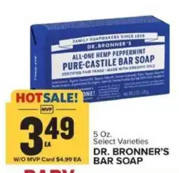 Food Lion Dr. Bronner's bar soap offer