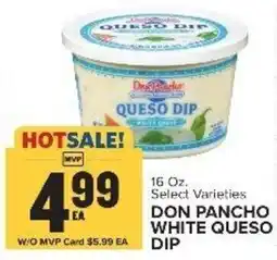 Food Lion Don Pancho white queso dip offer