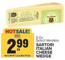 Food Lion Sartori Italian Cheese Wedge offer