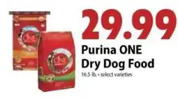 Festival Foods Purina ONE Dry Dog Food offer