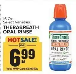 Food Lion TheraBreath oral rinse offer