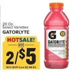 Food Lion Gatorlyte offer