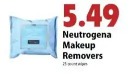Festival Foods Neutrogena Makeup Removers offer