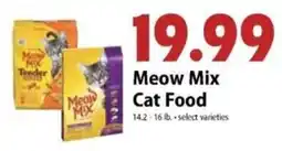 Festival Foods Meow Mix Cat Food offer