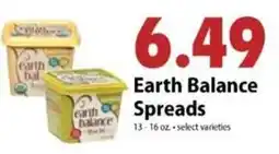 Festival Foods Earth Balance Spreads offer