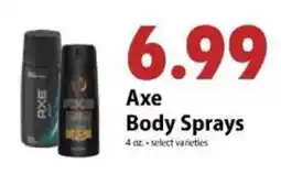 Festival Foods Axe Body Sprays offer