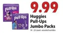 Festival Foods Huggies Pull-Ups Jumbo Packs offer