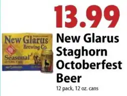 Festival Foods New Glarus Staghorn Octoberfest Beer offer