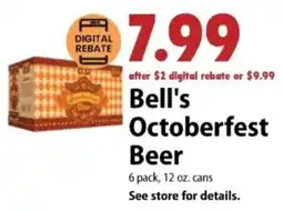 Festival Foods Bell's Octoberfest Beer offer