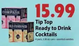 Festival Foods Tip Top Ready to Drink Cocktails offer