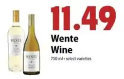 Festival Foods Wente Wine offer