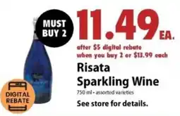 Festival Foods Risata Sparkling Wine offer
