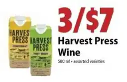 Festival Foods Harvest Press Wine offer