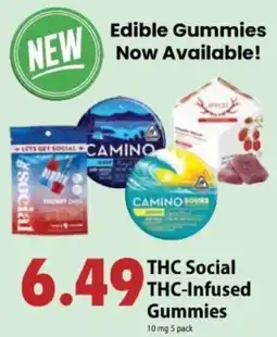 Festival Foods Thc Social Thc-Infused Gummies offer