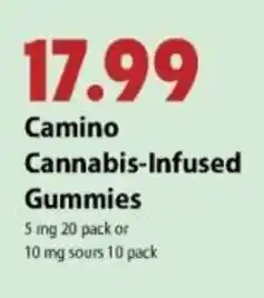 Festival Foods Camino cannabis-infused gummies offer