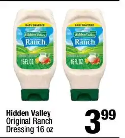 Super King Markets Hidden Valley Original Ranch Dressing 16 oz offer