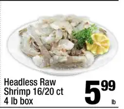 Super King Markets Headless Raw Shrimp offer