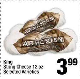 Super King Markets King String Cheese offer