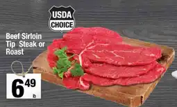 Super King Markets Beef Sirloin Tip Steak or Roast offer
