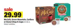 Meijer McCafé, Green Mountain, Caribou or Donut Shop K-Cups offer