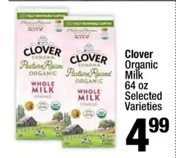 Super King Markets Clover Organic Milk offer