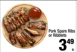 Super King Markets Pork Spare Ribs or Ribblets offer