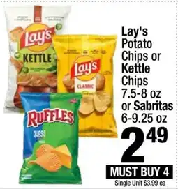 Super King Markets Lay's Potato Chips or Kettle Chips offer