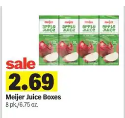 Meijer Meijer Juice Boxes offer