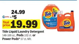 Meijer Tide Liquid Laundry Detergent offer