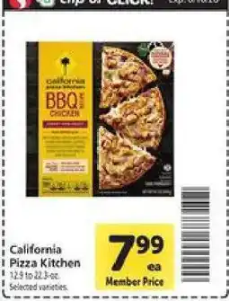 Safeway California Pizza Kitchen offer