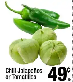 Super King Markets Chili Jalapeños or Tomatillos offer