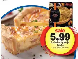 Meijer Frederik's by Meijer Quiche offer