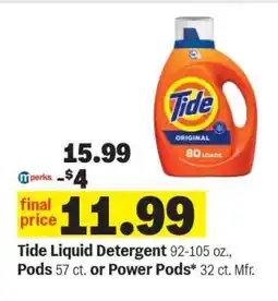 Meijer Tide Liquid Detergent offer