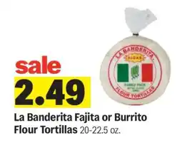 Meijer La Banderita Fajita or Burrito Flour Tortillas offer