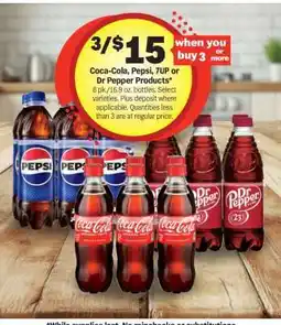 Meijer Coca-Cola, Pepsi, 7UP or Dr Pepper Products offer