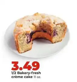 Hy-Vee Bakery-fresh crème cake offer