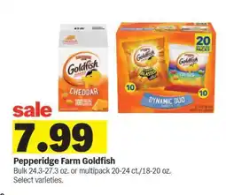 Meijer Pepperidge Farm Goldfish offer