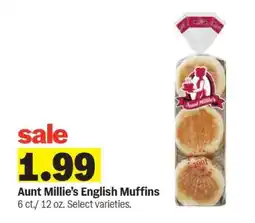 Meijer Aunt Millie's English Muffins offer