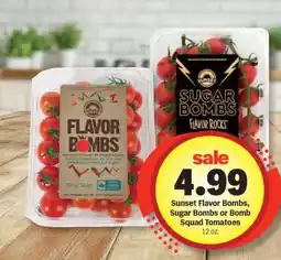 Meijer Sunset Flavor Bombs, Sugar Bombs or Bomb Squad Tomatoes offer