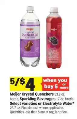 Meijer Meijer Crystal Quenchers offer