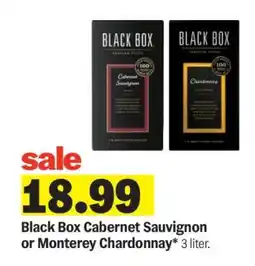 Meijer Black Box Cabernet Sauvignon or Monterey Chardonnay offer