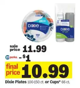 Meijer Dixie Plates or Cups offer