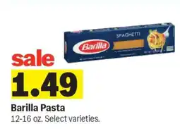 Meijer Barilla Pasta offer