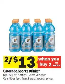 Meijer Gatorade Sports Drinks offer