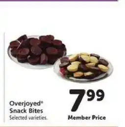 Safeway Overjoyed Snack Bites offer