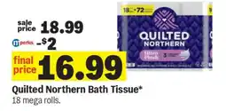 Meijer Quilted Northern Bath Tissue offer
