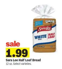 Meijer Sara Lee Half Loaf Bread offer