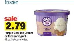 Meijer Purple Cow Ice Cream or Frozen Yogurt offer