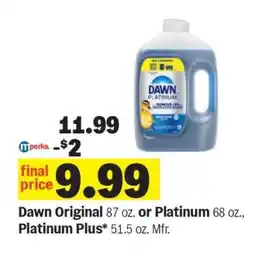 Meijer Dawn Original or Platinum, Platinum Plus offer