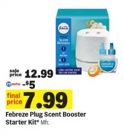 Meijer Febreze Plug Scent Booster Starter Kit offer